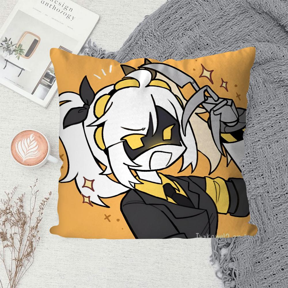 

1 шт. M-Murder D-Drones Наволочка Чехлы для подушек Диван Декоративный Дом Двусторонняя печать Короткий плюш Милый Чехол для подушки 16x16Inch