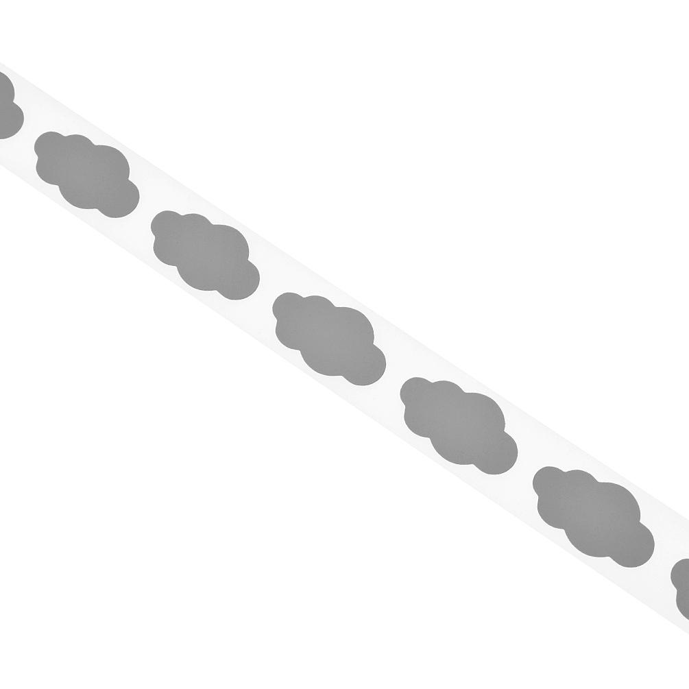 Nastro Riflettente Argento Termoadesivo - 10 Metri Per Sicurezza Su Abbigliamento E Borse - Foto 3