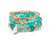 Bohemian Multi-Layer Wooden Beaded Elastic Bracelet