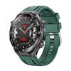Silver‑Pin‑Buckle Single‑Color Soft‑Silicone Watch‑Band Strap, Adjustable Wrist‑Bracelet Accessory For Huawei Watch Ultimate 2