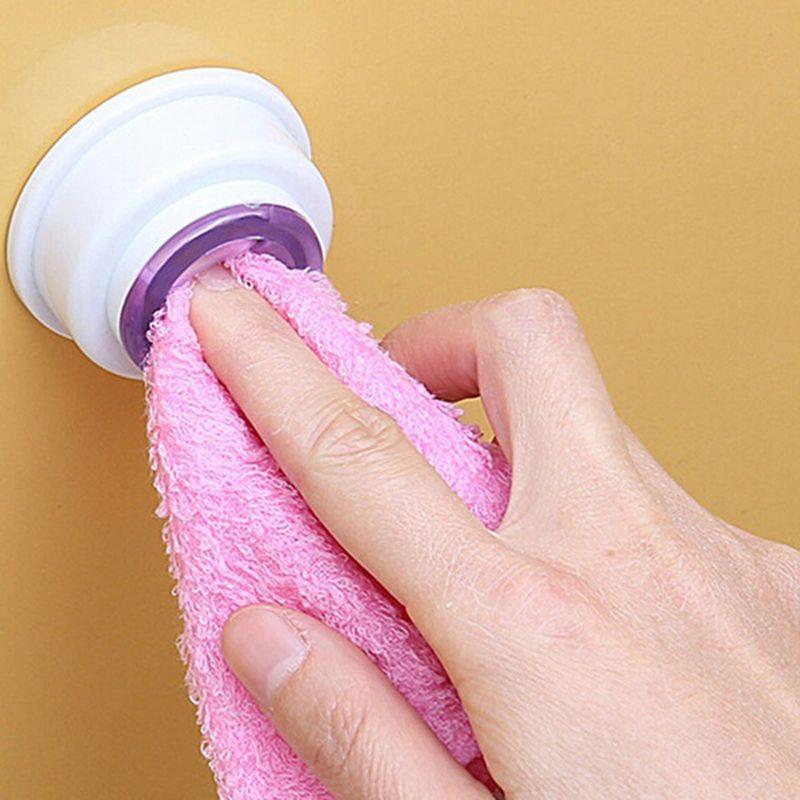 Versatile And Stylish Bathroom Towel Wash Cloth Clip Holder Storage Hook For Every Home