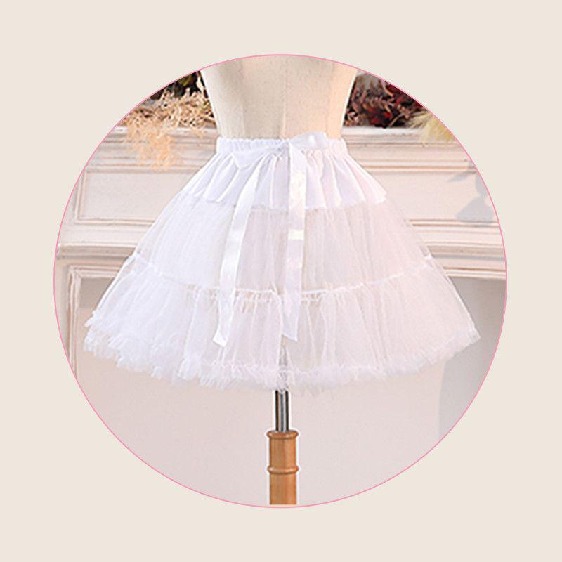 Girls' Lolita Boneless Petticoat for Babies & Toddlers - Short Puff Underskirt