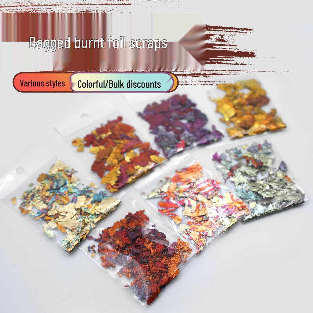 DIY Gold Leaf Foil Painting Kit: Tools & Materials for Handmade Heavy Color Art