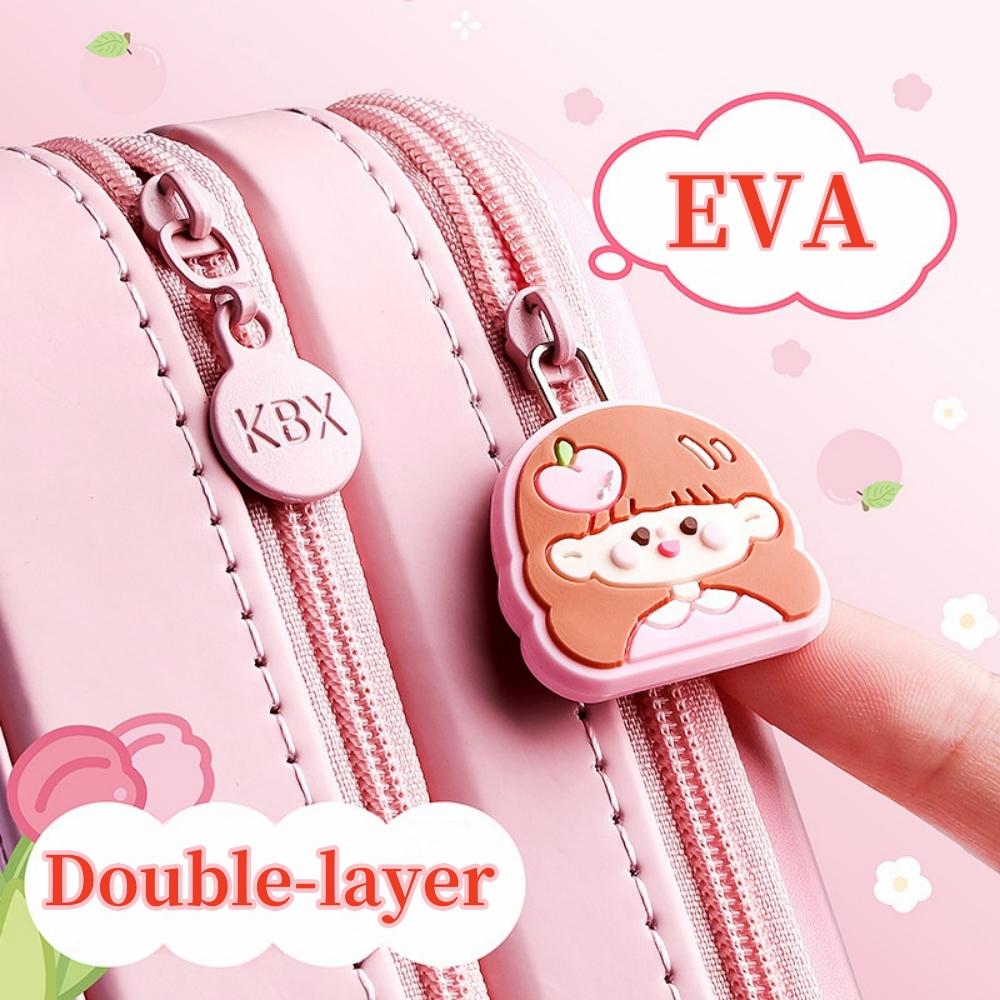 3D Kawaii pouzdro na tužky EVA Velkokapacitní Vodotěsné Lehké Pouzdro na tužky pro Studenta Školní potřeby Stacionární taška