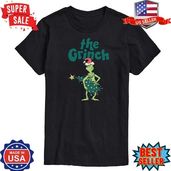 Dr. Seuss The Grinch - Christmas - Me & The Tree T-Shirt, S-5XL S