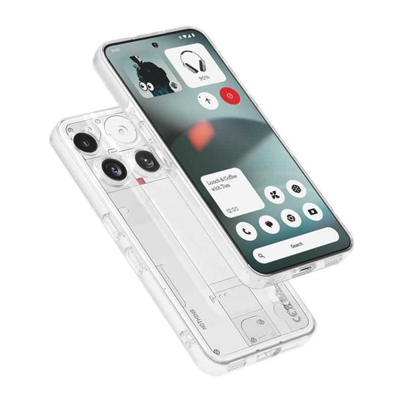 Non-Yellow Clear Soft Accessories TPU Case for Nothing Phone 3 5G 3A Pro 2a Plus CMF 2 1 Phone3 Phone3a Covers