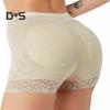 Women Underpants Fake Buttock High Waist Tummy Control Butt Lifted Seamless Soft Breathable Elastic Butt Lifter Body Shaper Panties Padded Underwear