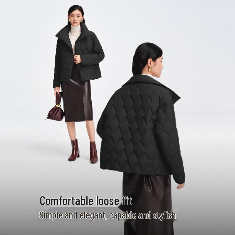 Bosideng B250134114 Short Stand-Collar Down Jacket