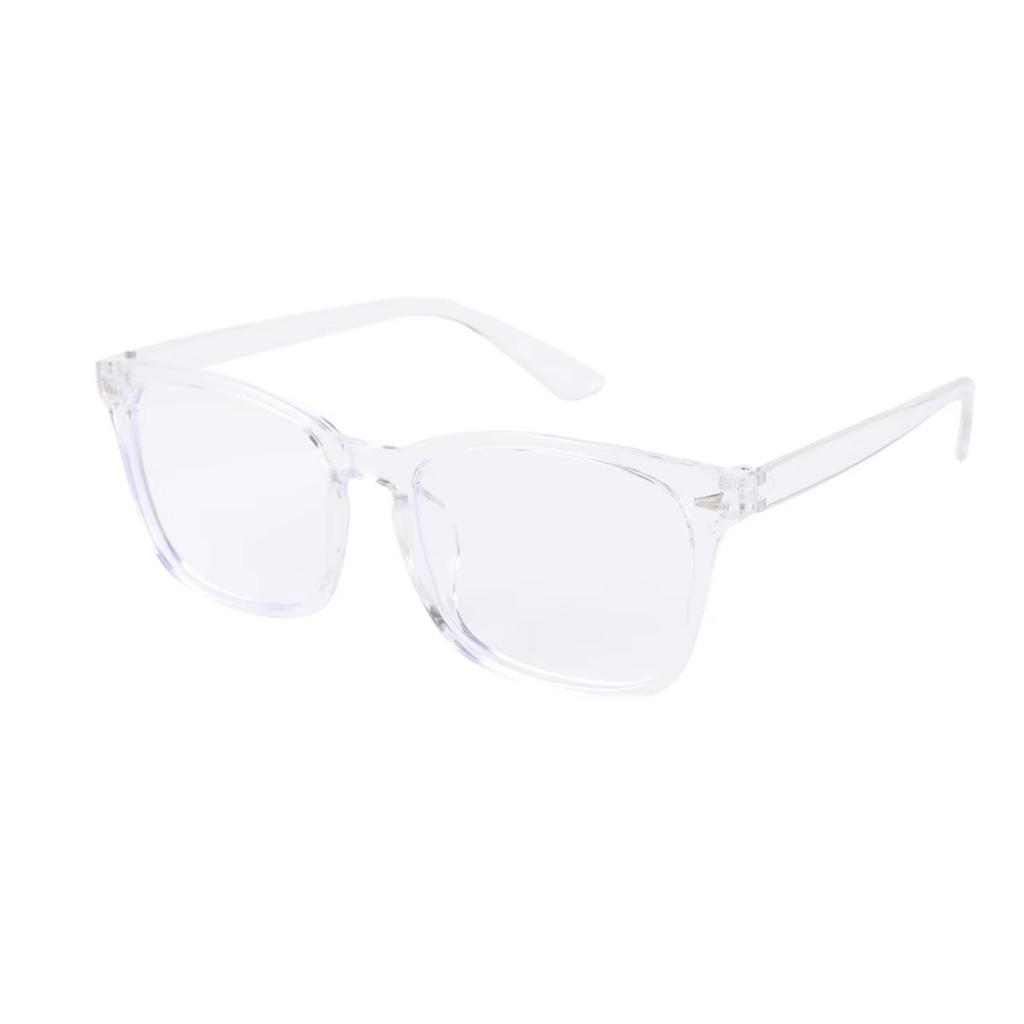Blaulichtfilterbrille Herren Computer Gaming Brille Anti Augenbelastung UV400 Klare Gläser Augenschutz