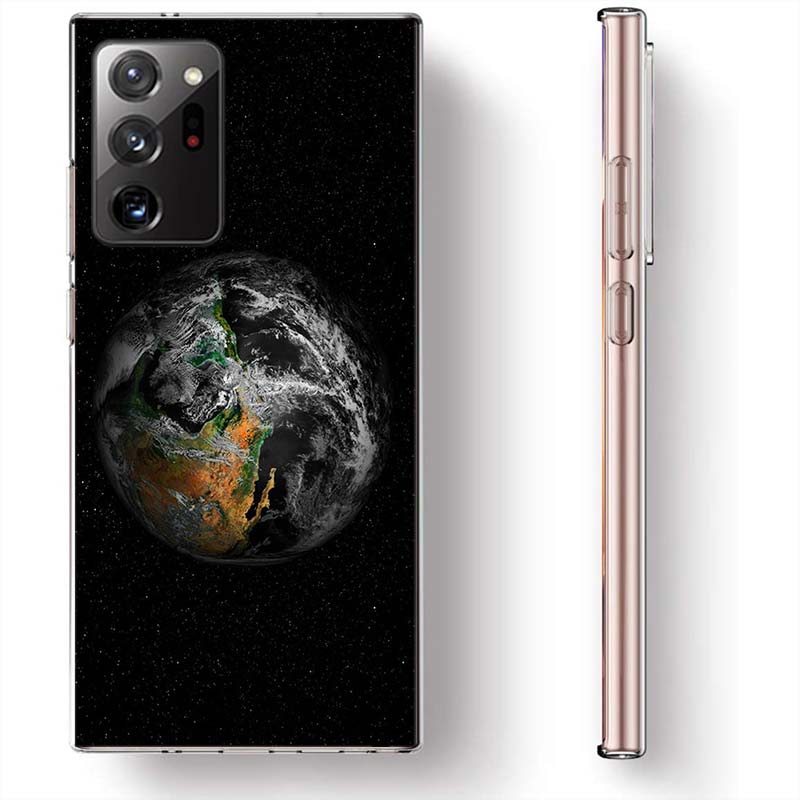 Earth, Stars, Space Phone Case for Samsung A17 A37 A57 A55 A35 A25 A15 A54 A14 A24 A34 A13 A23 A33 A53 A07 A05S A04S A03 A73 Gal