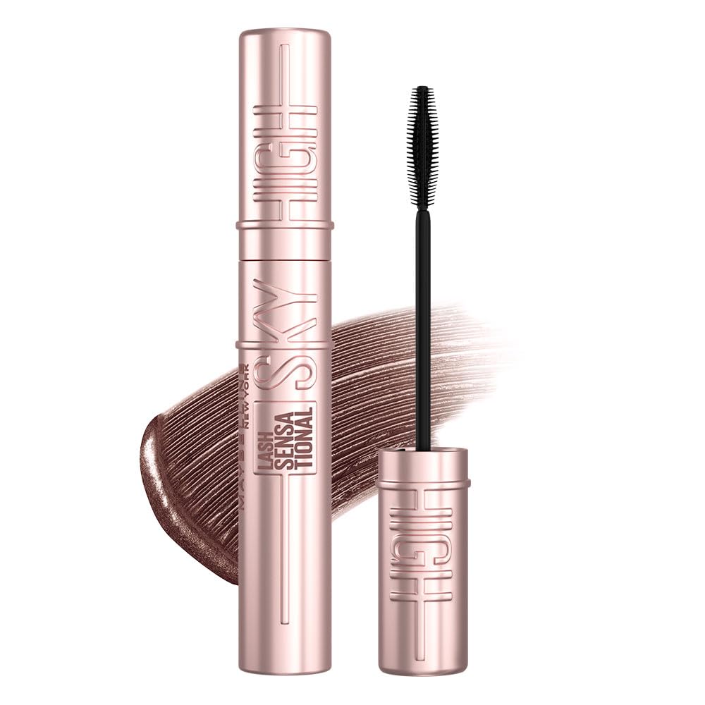 Maybelline Sky High Mascara 08 Yukakage Mauve Brown Waterproof
