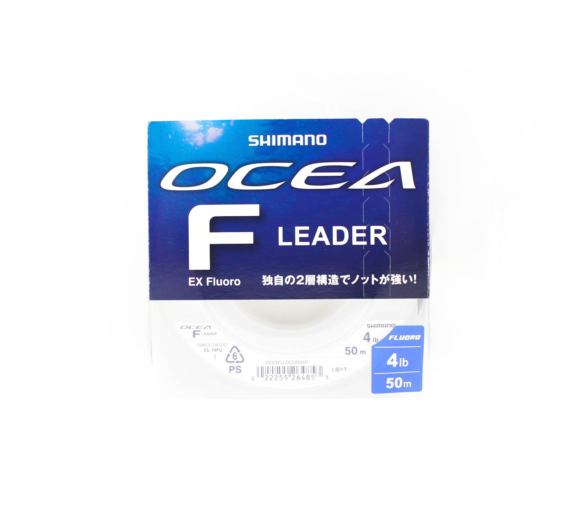 

Shimano CL-74FU Ocea F EX Fluorocarbon Leader Line 50m 4lb (4853) чистий