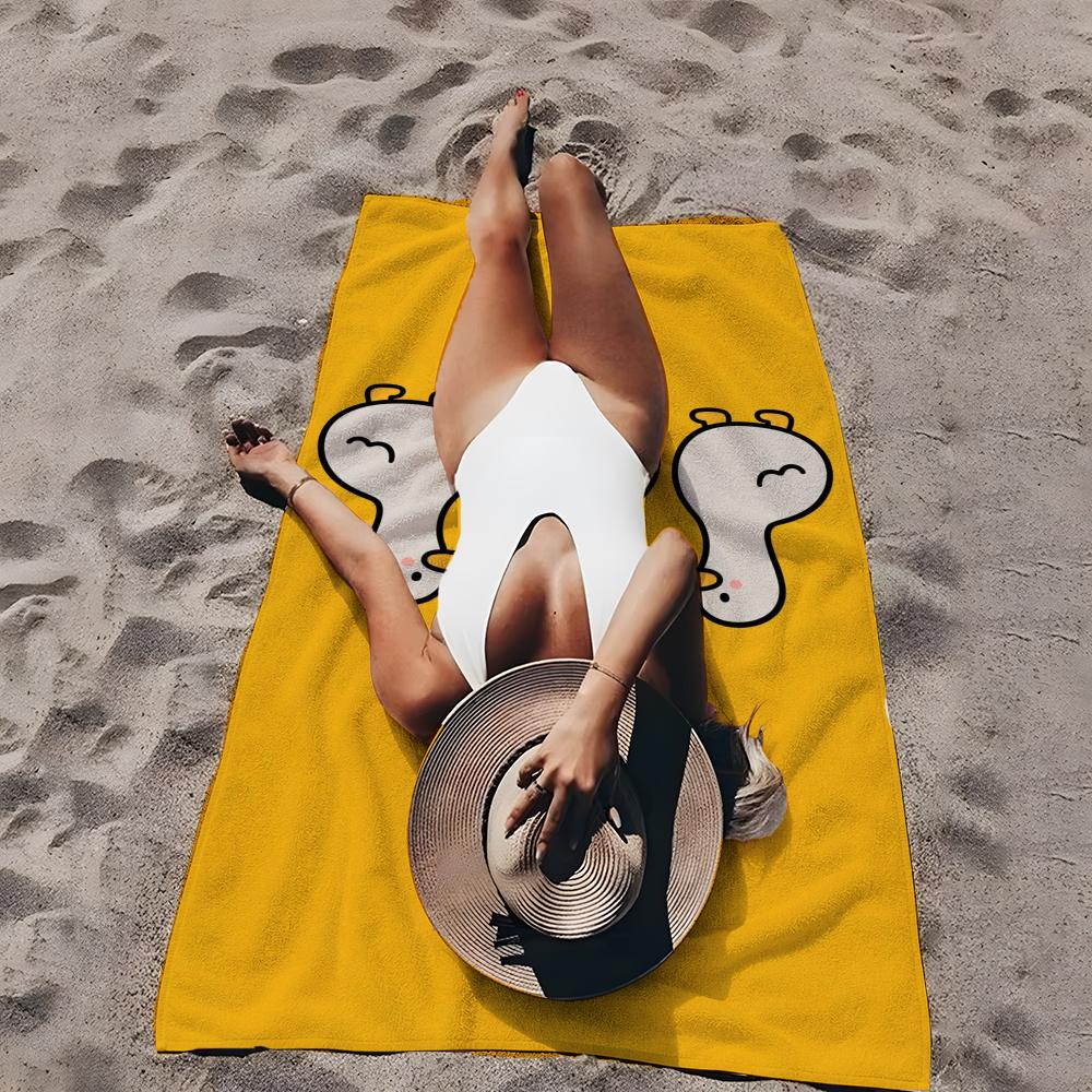 Animal Art D-Duck F-Funny Towel Towel beach towel, quick drying absorbent bath towel for Swim,Gym,Camping,Outdoor hot