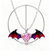 Genshin Impact Anime Collana Periferica Collana di Durin Drago Demone Ali Demoniache Ciondolo Gioco Periferico Ciondolo Giocattolo Regalo