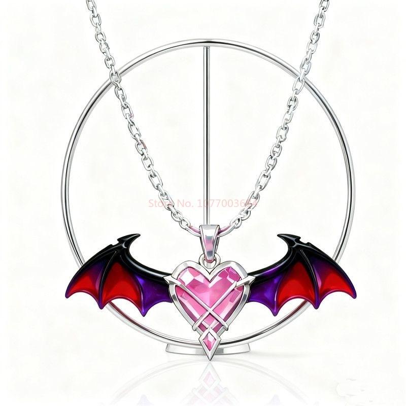 Genshin Impact Anime Collana Periferica Collana di Durin Drago Demone Ali Demoniache Ciondolo Gioco Periferico Ciondolo Giocattolo Regalo