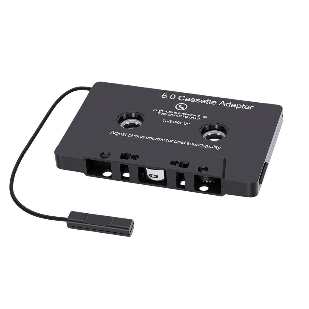 Bluetooth Cassette Receiver Stereo Dual Channel Car Bluetooth 5.0 Cassette Adapter for Phone Tablet MP3
