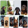 Animal Lovely Dachshund Dog Phone Cover for Motorola Moto G13 G14 G53 G54 G62 G72 G82 G84 E13 E20 G42 G32 G23 G22 Soft Case
