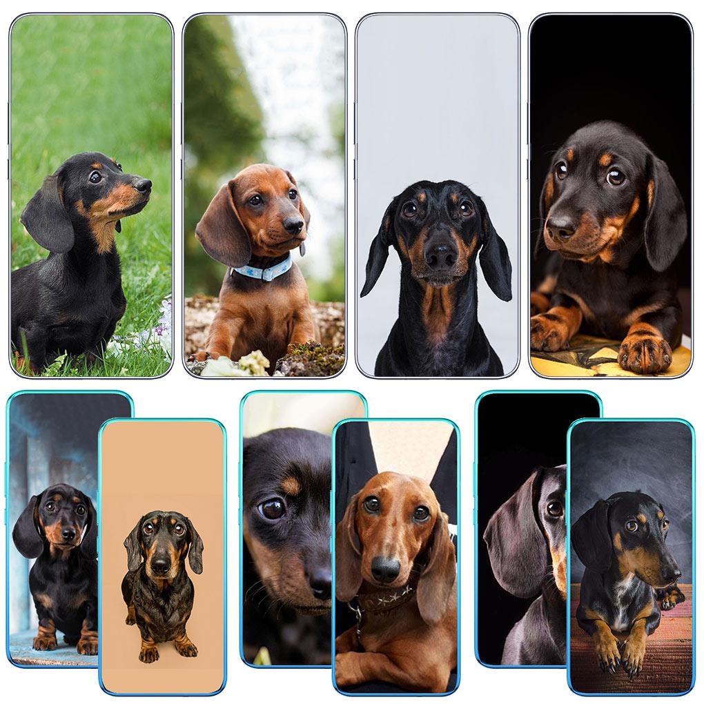 Animal Lovely Dachshund Dog Phone Cover for Motorola Moto G13 G14 G53 G54 G62 G72 G82 G84 E13 E20 G42 G32 G23 G22 Soft Case
