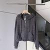 Women's Striped Hoodie & Wide-Leg Pants Slimming Sportswear Set