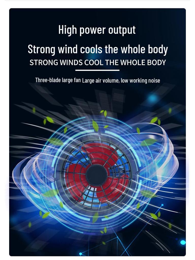 Summer Cooling Suit: Four-Fan Reflective Sun Protection Workwear