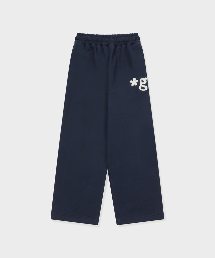 Geulleondeun Hand Work Sweatpants (Ink Navy)