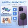 BASEUS magnetic wireless charger suitable for Huawei, Samsung, Apple fast charging, Magsafe 15W fast charging