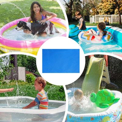 Round/Rectangle Pool Solar Blanket Pool Foldable Mat Insulate Safety Heater Waterproof Heat For Outdoor Summer Sun Spa Warm