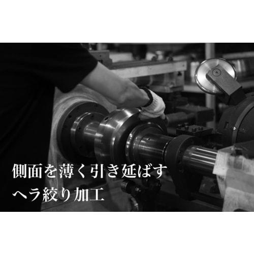 The Little China 24 Iron Frying Pan, a small iron wok that develops with use. Made in Japan, induction compatible, lightweight, no seasoning required,