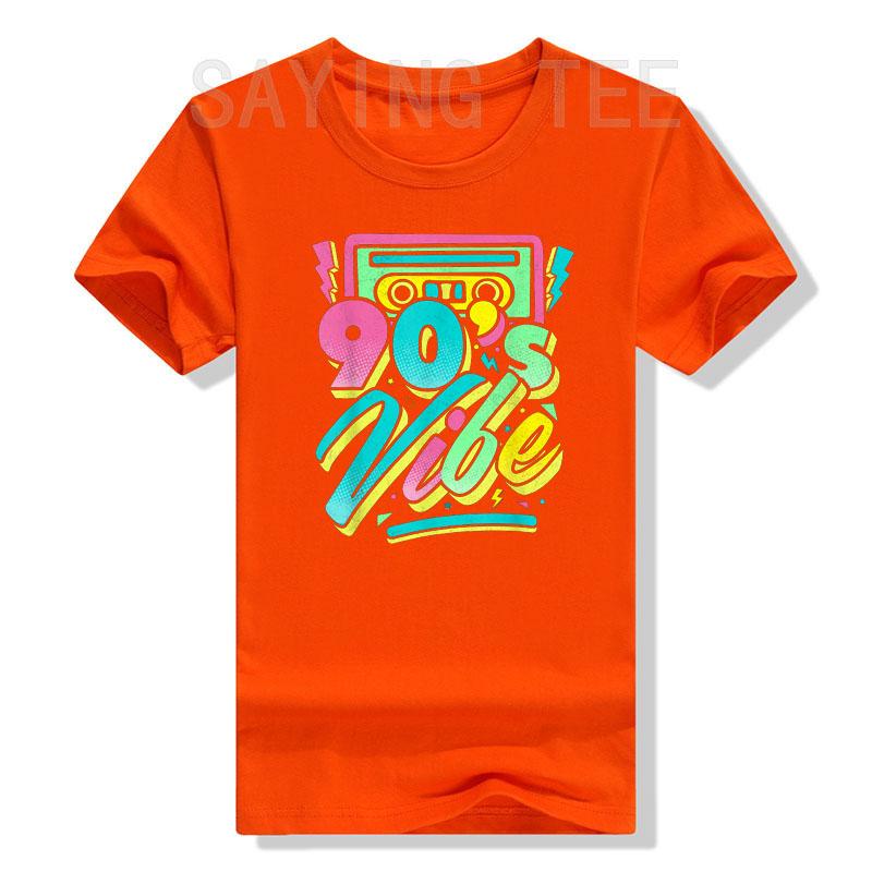 90s Vibe Vintage Retro Costume Party Nineties Unisexs Womens TShirt Music Lover Cool 90s Costume Funny Graphic Tee Tops Gifts
