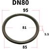 DN10/15/20/25/32/40/50-150 FKM Sealing Gasket Stirp For DIN Standard Weld Union Sanitary Homebrew