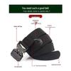 Men's Tactical Braided Nylon Elastic Belt