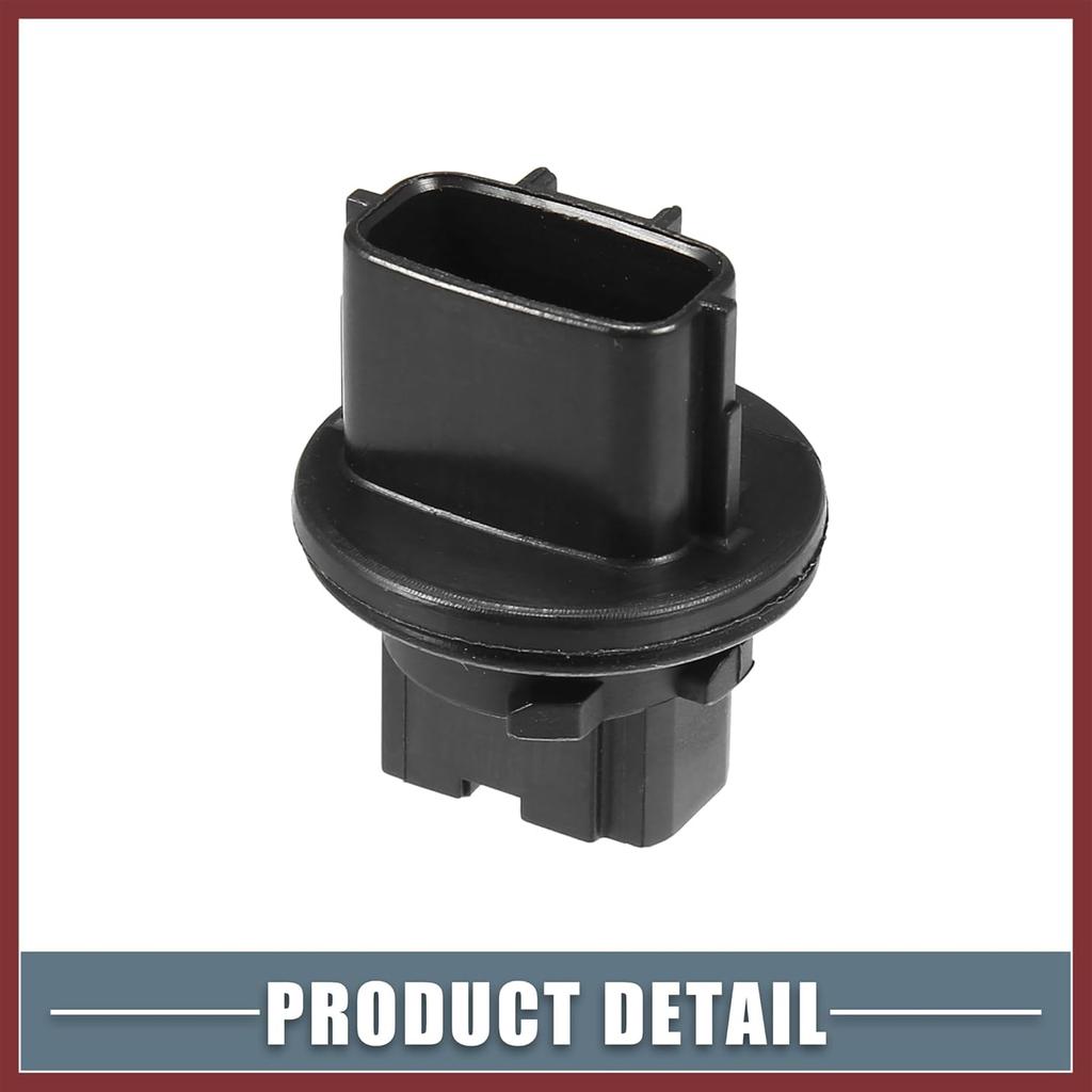 Front Turn Signal Light Lamp Bulb Holder 81128-06470 for Toyota Avalon 2013-2016 Plastic Black Replace Parts