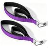 Pilates Strap with Padded Lining Fitness Double Loops Comfortable Stretch Band for Yogis,