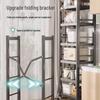 Multi-Layer Floor-Standing Kitchen Storage Rack