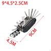16 in 1 Bike Tire Repair Wrench Tool Multifunction Lightweight Allen for mountain