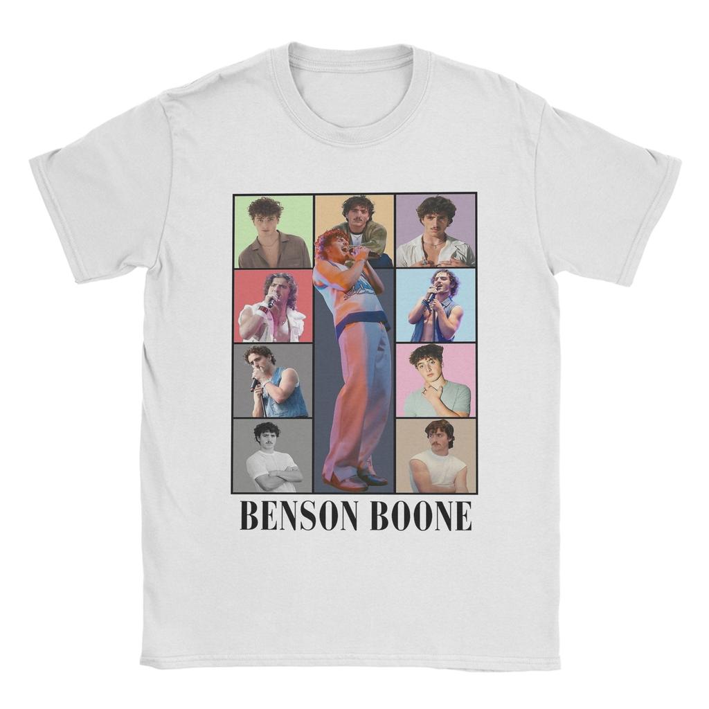 Mens TShirts One Hit Wonder Benson Boone Vintage Cotton Tee Shirt Short Sleeve T Shirt O Neck Clothing 4XL 5XL