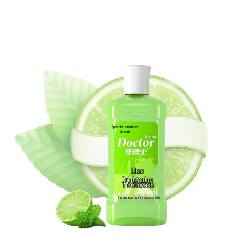 Dr. Teeth Lime Whitening Mouthwash