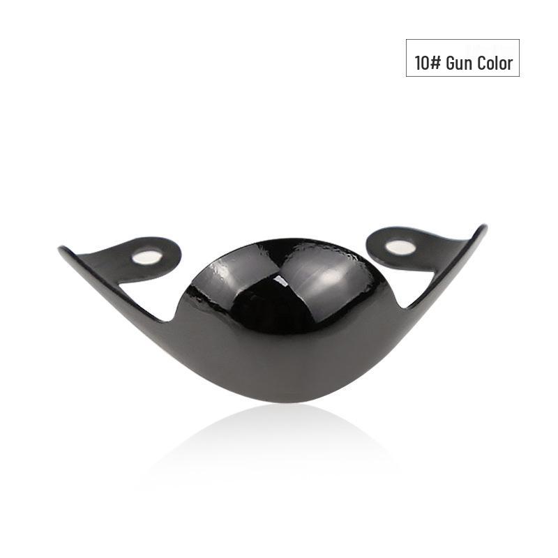 Women's Pointed Toe High Heel Protector - Leather Anti-Kick Decorative Cover with Metal Cap for Shoe Protection.
