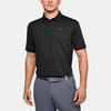 Under Armour Playoff Golf Sports Breathable Lightweight Loose Short Sleeve Polo Shirt Men Tops Black 1351131-001