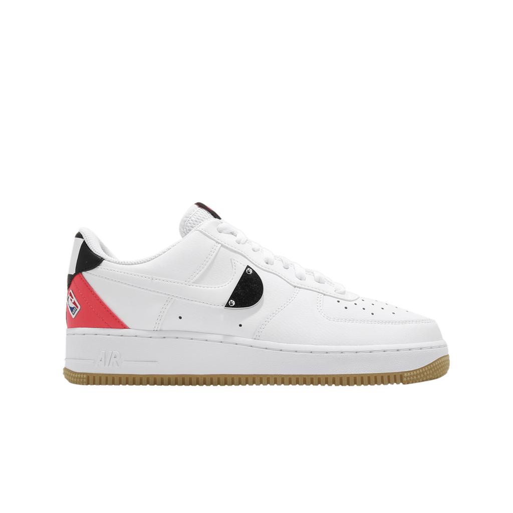 Nike X Nba Air Force 1 '07 Lv8 White Bright Crimson