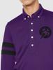 Jack Bunny Art Pique Long Sleeve Polo Size 4 Men's Shirt, Purple, (Size M), 262-1261941 (080)