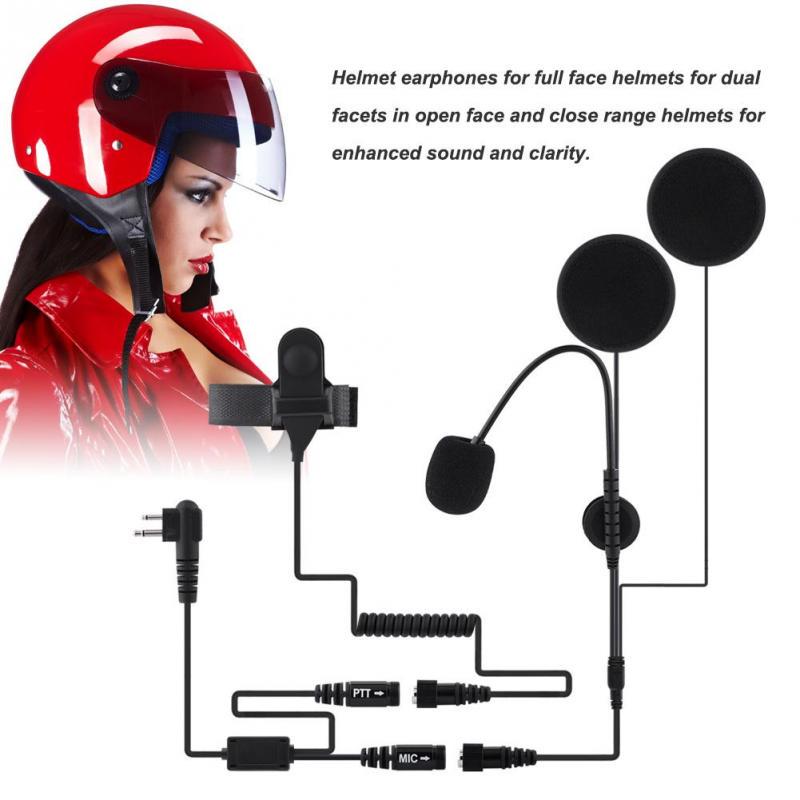 Motorcycle Helmet Headset Microphone 