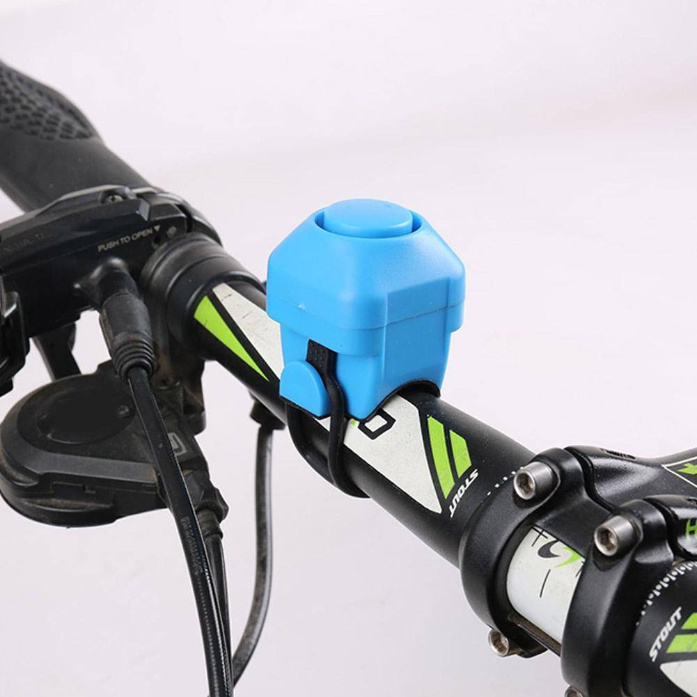Mini Colorful Bicycle Bell Electronic Horn for Mountain Bike Fixed Gear Single Speed Cycling Accessories Bike Ding Dong
