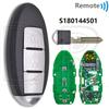 Great 4A Chip 433MHz KR5TXN1 S180144500/502/503/801 With LED Car Remote Key For Nissan Rogue Kicks S Sport Altima Sylphy Versa
