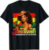Juneteenth Remembering My Ancestors Black Women Juneteenth T-Shirt