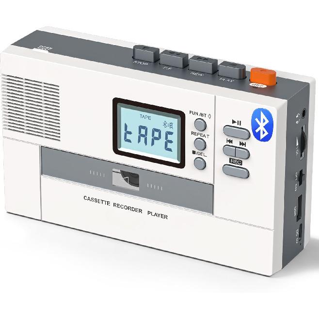 Bluetooth Cassette to MP3 Converter with