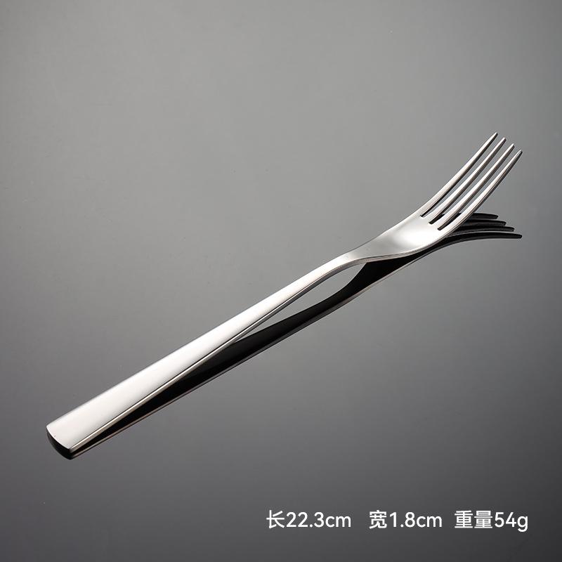 304 Stainless Steel Steak Knife, Fork and Spoon Three-piece Set Straight Edge New Era Set Home European Hotel Western Food
