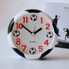 Soccer Shaped Desk Alarm Clock Creative Football Pattern Student Study Table Clock Silent Bedroom Accessory
