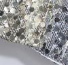 High-End Sequin A-Line Mini Skirt with Anti-Exposure Lining, High Waist, and Slim Fit
