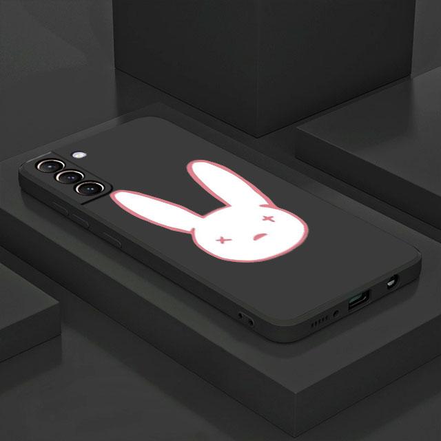 

Чехол Bad Bunny X100pre для Samsung Galaxy S20 S22 Ultra S21 FE S10 S9 Plus Note 20 10 Lite 9 мягкий чехол для телефона Samsung Note 8